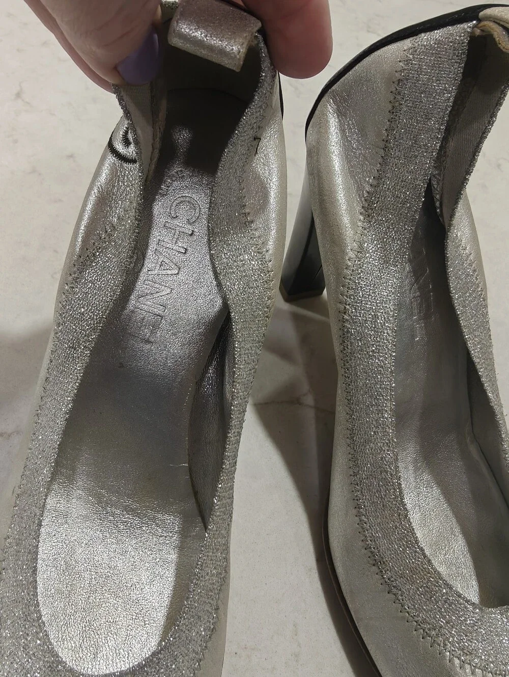 CHANEL Heels 38.5